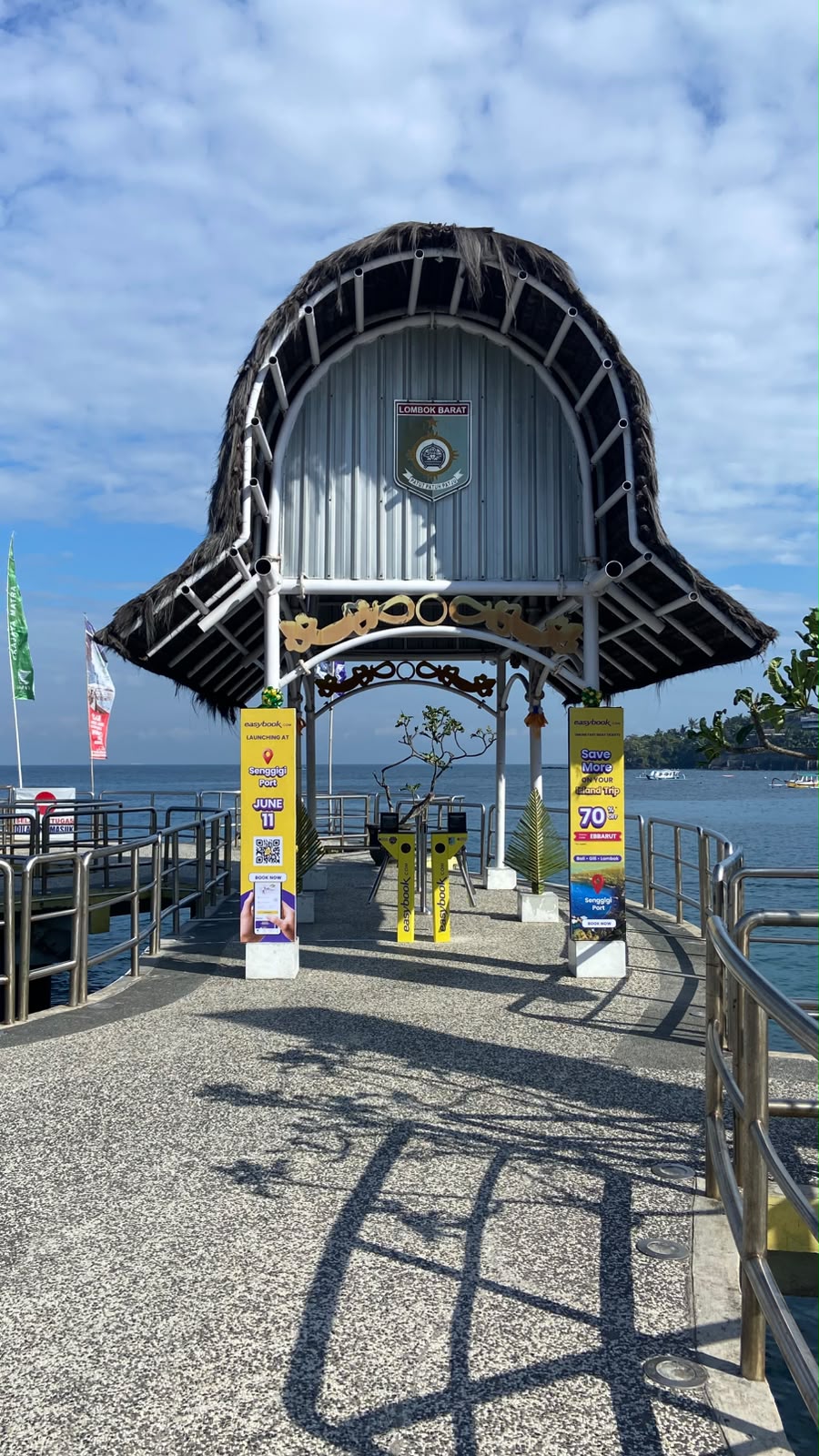 INSTALL GATE PELABUHAN SENGGIGI